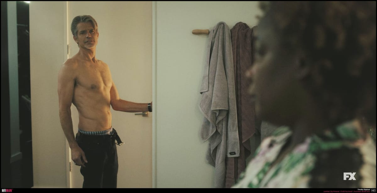 57-Year-Old Timothy Olyphant Just Delivered His Best Nude Scene