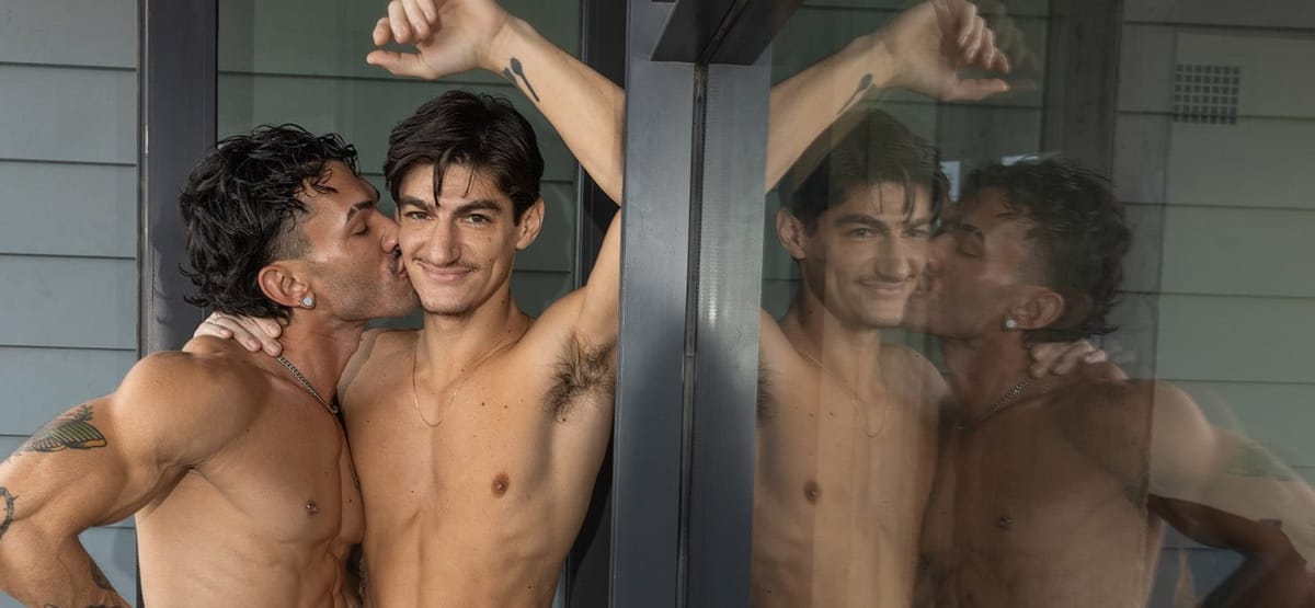 Aiden Ward and Siren Santiago